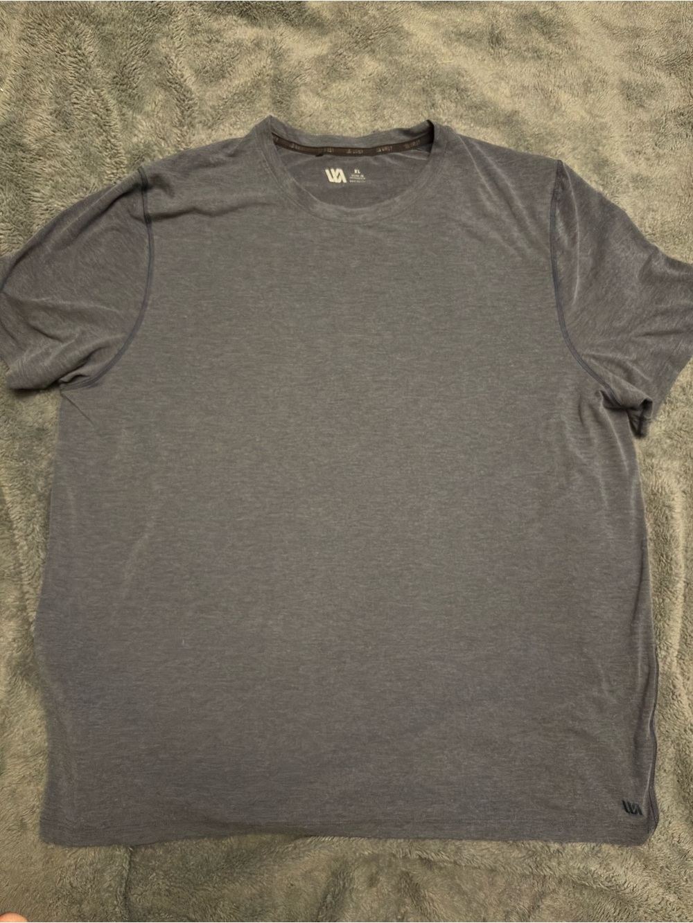 LNA Men's Short Sleeve Crew Tee - Charcoal
